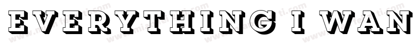 everything i wand字体转换